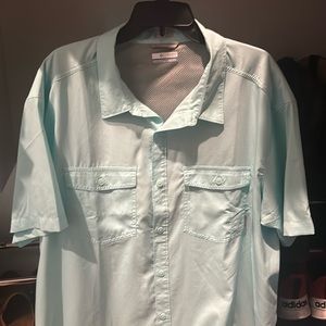 Columbia short sleeve button down